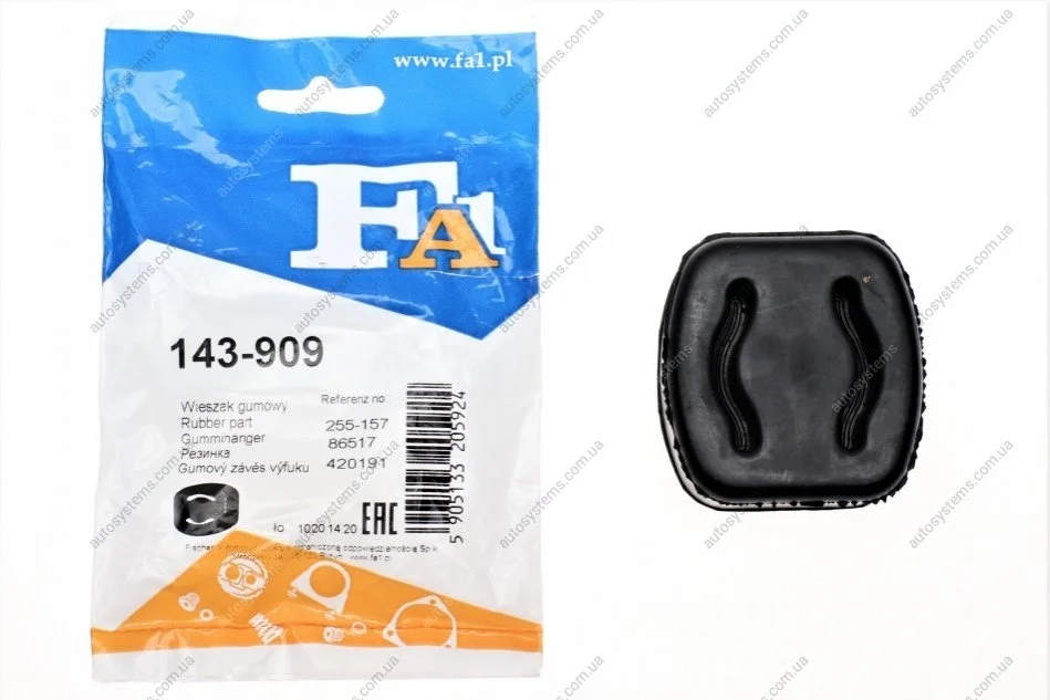 Гумка глушника MB G-class (W461/W463) 06- Fischer Automotive One (FA1) 143-909 (фото 1)