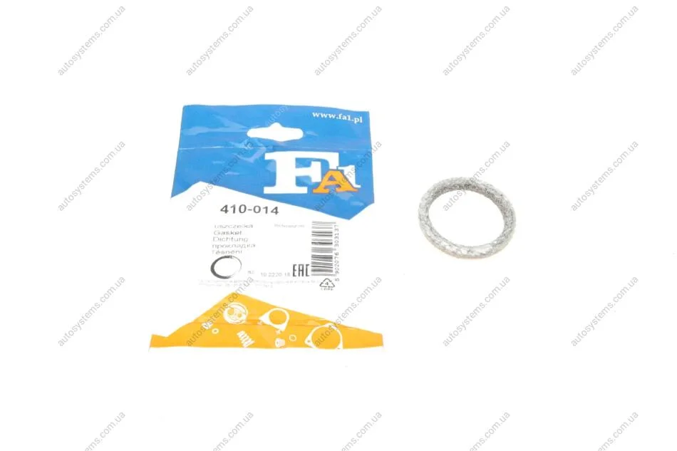 Прокладка колектора випускного BMW 3/5/X3 2.0-2.8 11-, N20/N26 Fischer Automotive One (FA1) 410-014 (фото 1)