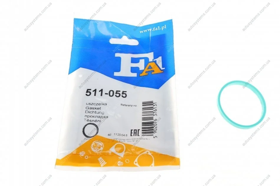 Прокладка колектора впускного VW Caddy 1.0-1.6 00- Fischer Automotive One (FA1) 511-055 (фото 1)