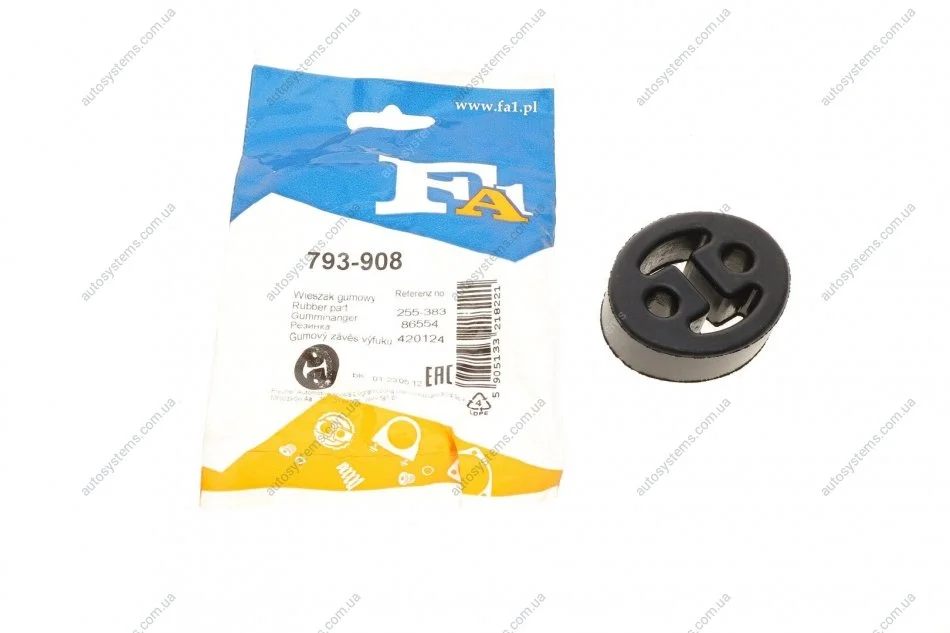Гумка глушника Honda Accord/Civic/CR-V 1.2-2.0 91-08 Fischer Automotive One (FA1) 793-908 (фото 1)