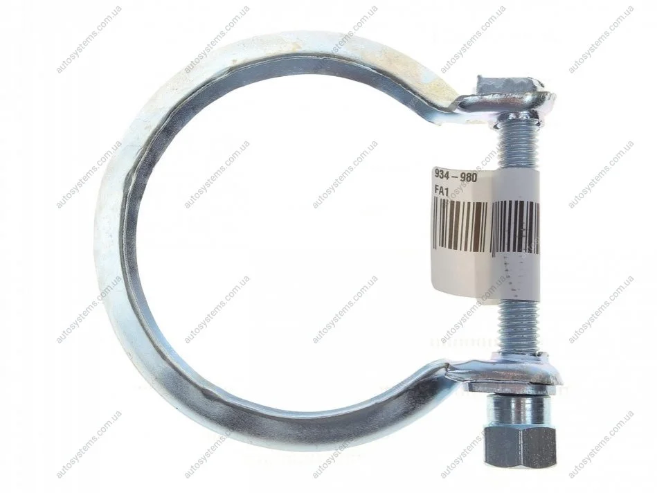 Хомут глушника Citroen Jumpy 2.0 HDi 06- (d=80mm) Fischer Automotive One (FA1) 934-980 (фото 1)