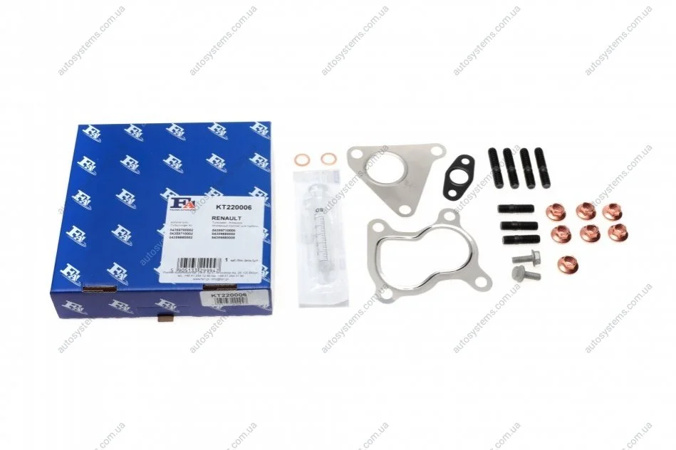 Комплект прокладок турбіни Renault Kangoo 1.5DCI Fischer Automotive One (FA1) KT220006 (фото 1)