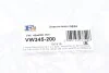 Гофра глушника Opel Astra/Vectra 91-00 (45x200) Fischer Automotive One (FA1) VW345-200 (фото 3)