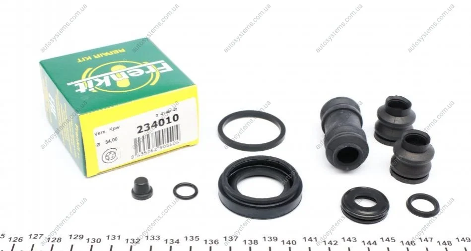 Ремкомплект супорта (заднього) Kia Carens 96-02 (d=34mm) (Kpw) FRENKIT 234010 (фото 1)
