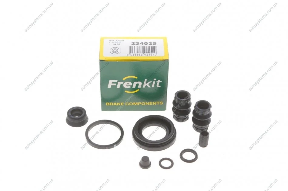Ремкомплект супорта (заднього) Renault Megane 01- (d=34mm) (Lucas/TRW) FRENKIT 234025 (фото 1)