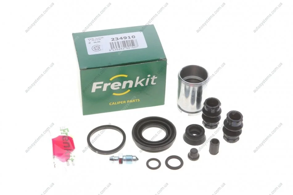 Ремкомплект супорта (заднього) Renault Megane 01- (d=34mm) (Lucas/TRW) (+поршень) FRENKIT 234910 (фото 1)