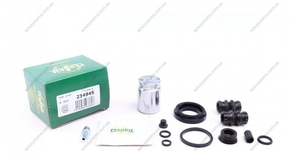 Ремкомплект супорта (заднього) Opel Astra 98-09 (d=33mm) (Lucas) (+1 поршень з механізмом) FRENKIT 234945 (фото 1)