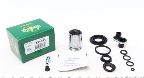 Ремкомплект супорта (заднього) Opel Astra 98-09 (d=34mm) (Bosch) (+поршень з механізмом) FRENKIT 234951 (фото 1)