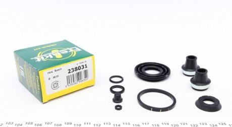 Ремкомплект супорта (заднього) VW Golf 97-06 (d=38mm) (Bosch) FRENKIT 238031 (фото 1)