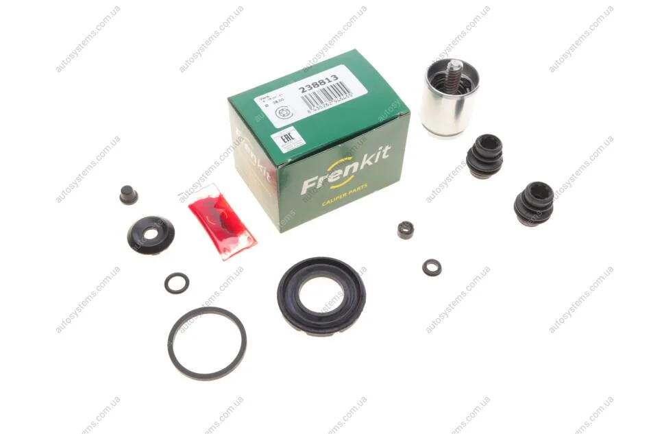 Ремкомплект супорта (заднього) Mazda 6 12- (d=38mm) (+поршень) (Akebono) FRENKIT 238813 (фото 1)