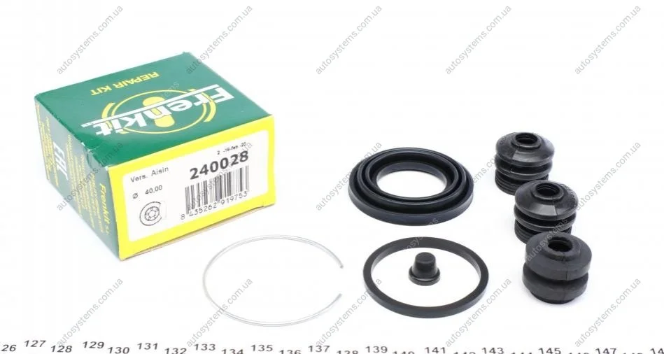 Ремкомплект супорта (заднього) Lexus RX 00-03 (d=40mm) (Aisin) FRENKIT 240028 (фото 1)
