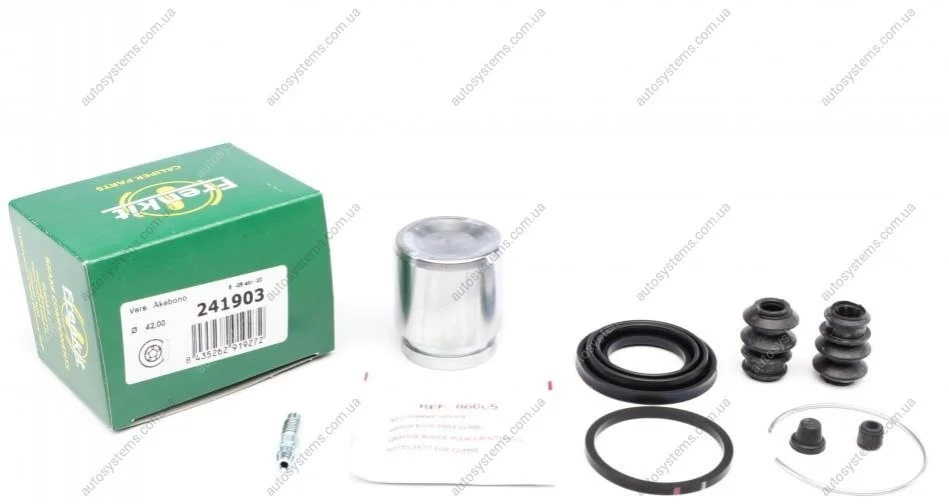 Ремкомплект супорта (заднього) Mazda 626 91-92/Opel Frontera 92- (d=42mm) (Akeb)(+поршень) FRENKIT 241903 (фото 1)