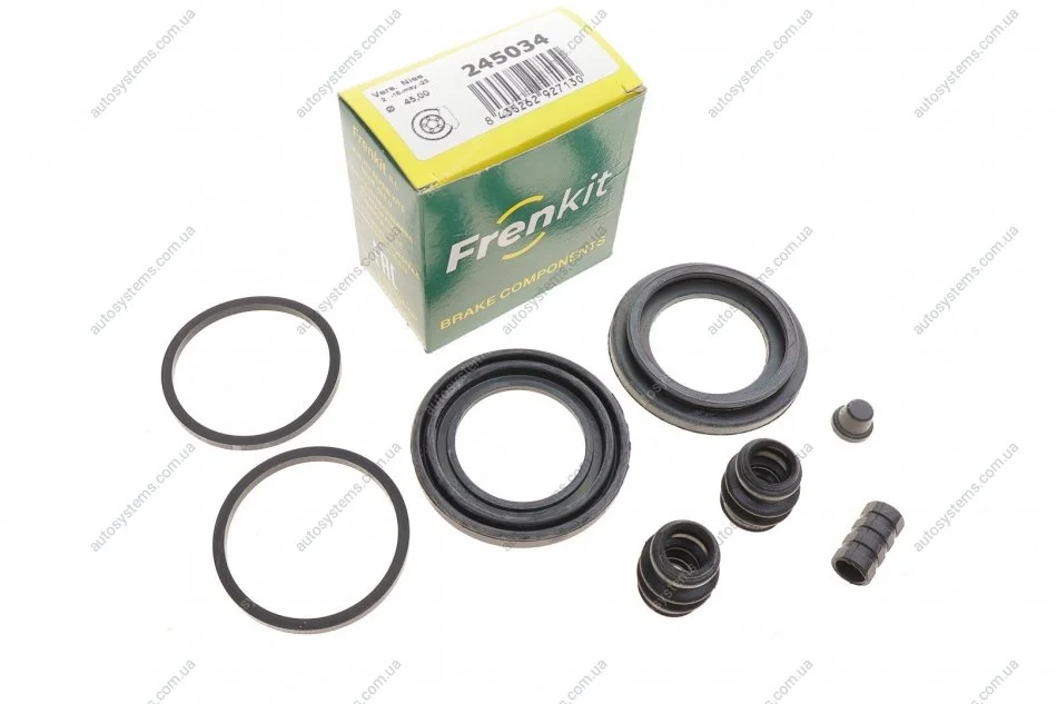 Ремкомплект супорта (переднього) Nissan Qashqai/Pathfinder 05- (d=45mm) (Nissan) FRENKIT 245034 (фото 1)