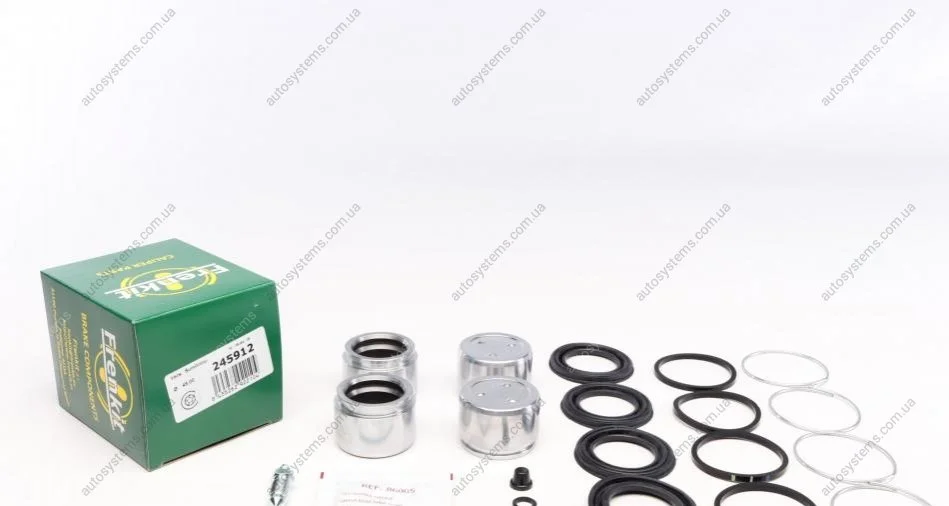 Ремкомплект супорта (переднього) Toyota Land Cruiser 96- (d=45mm) (+4 поршня) (Sumitomo) FRENKIT 245912 (фото 1)