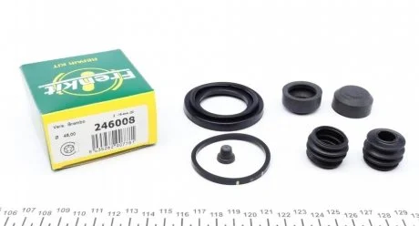 Ремкомплект супорта (заднього) Fiat Ducato/ Peugeot Boxer/ Citroen Jumper 02- (d=46mm) (Brembo) FRENKIT 246008
