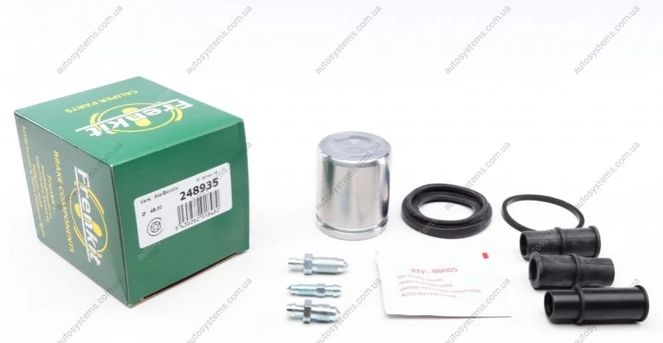 Ремкомплект супорта (переднього) VW Caddy -92 (d=48mm)(+ поршень) (Ate) FRENKIT 248935 (фото 1)