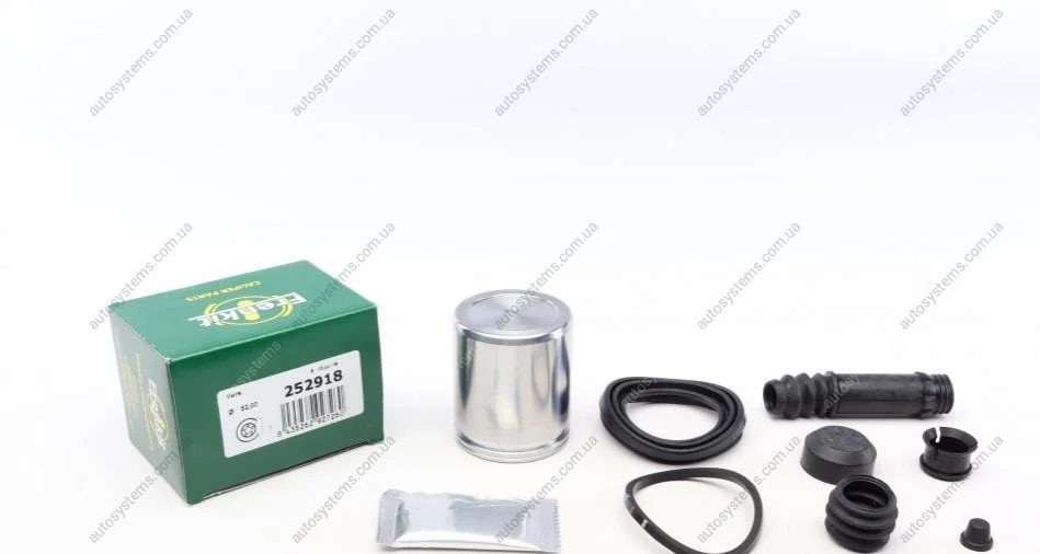 Ремкомплект супорта (заднього) Citroen Jumper/Peugeot Boxer 06- (d=52mm)(+ поршень) (Brembo) FRENKIT 252918 (фото 1)
