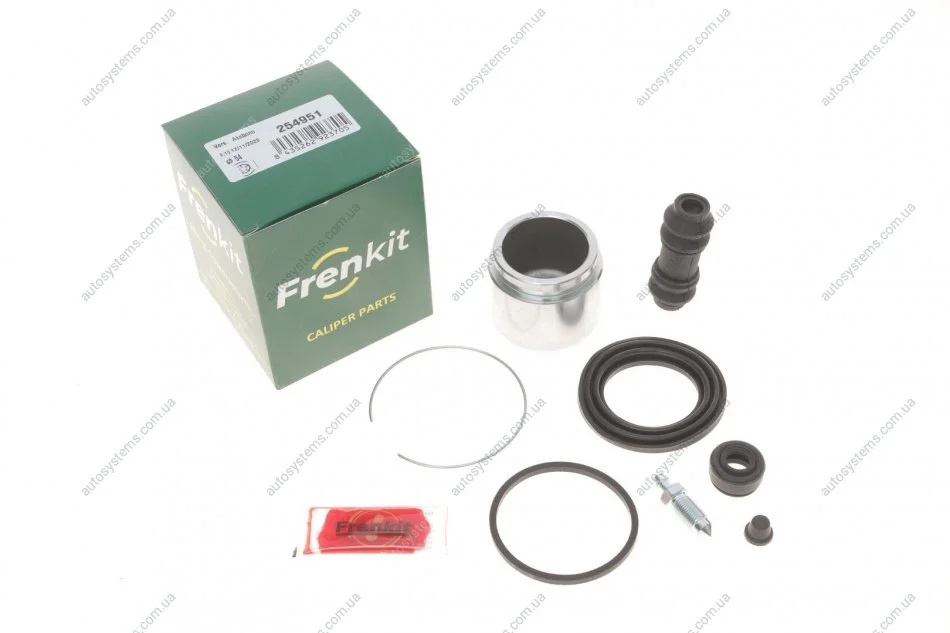 Ремкомплект супорта (переднього) Mitsubishi Colt VI 04-12 (d=54mm) (Akebono) (+ поршень) FRENKIT 254951 (фото 1)