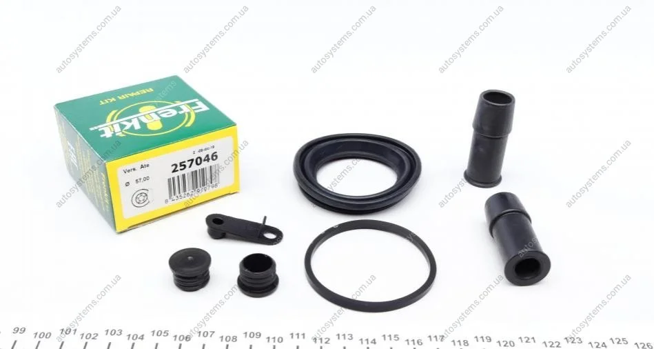 Ремкомплект супорта (переднього) VW Sharan 00-10 (d=57mm) (Ate) FRENKIT 257046 (фото 1)