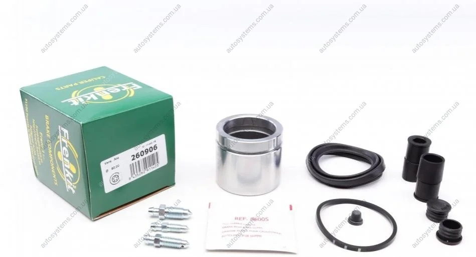 Ремкомплект супорта (переднього) BMW 5 (E34/E39) -03 (d=60mm) (+поршень) (Ate) FRENKIT 260906 (фото 1)