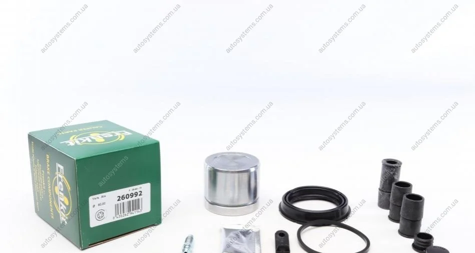 Ремкомплект супорта (переднього) Citroen C4/Peugeot 308 13- (d=60mm) (+поршень) (Ate) FRENKIT 260992 (фото 1)