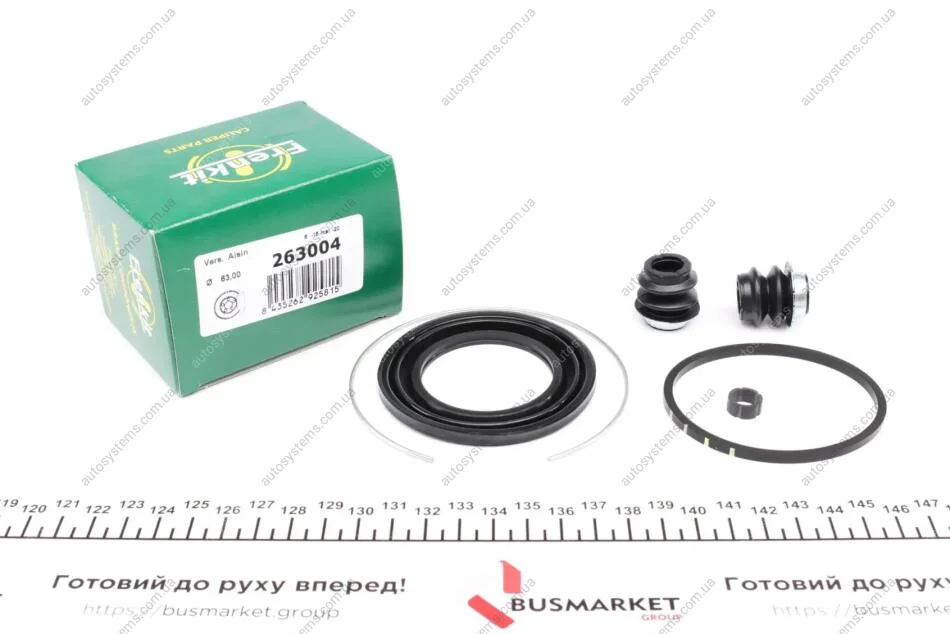 Ремкомплект супорта (переднього) Toyota Camry 01-06 (63mm) (Aisin) FRENKIT 263004 (фото 1)