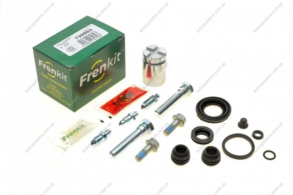 Ремкомплект супорта (заднього) Honda Civic 88- (d=30mm) (+поршень/направляюча) (Nih/Lucas) FRENKIT 730003 (фото 1)