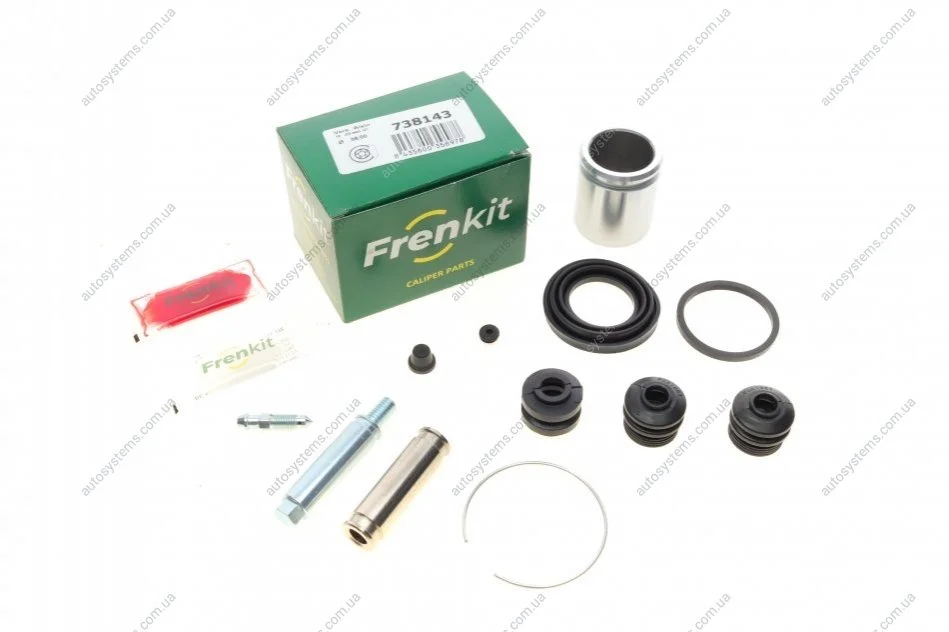 Ремкомплект супорта (заднього) Toyota Camry 91-01 (d=38mm) (+поршень/направляюча) (Aisin) FRENKIT 738143 (фото 1)