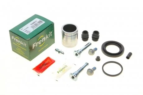 Ремкомплект супорта (заднього) Hyundai Terracan 01-06 (d=43mm) (Mando) (+поршень/направляюча) SuperKit FRENKIT 743871