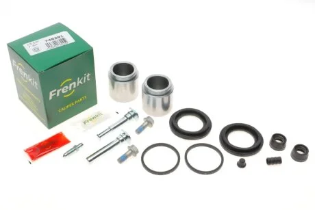 Ремкомплект супорта (переднього) Kia Sorento 02- (d=46mm)(Kasko)(+2 поршня/направляюча) SuperKit FRENKIT 746291