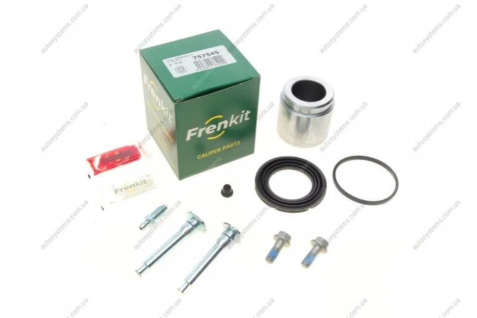 Ремкомплект супорта (переднього) Opel Insignia 17- (d=57mm)(Akeb)(+ поршен/направляюча) FRENKIT 757545 (фото 1)