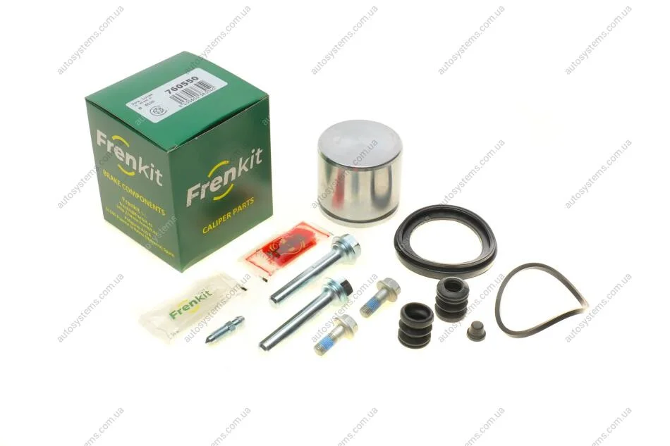 Ремкомплект супорта (переднього) Renault Laguna/Scenic 93-03 (d=60mm)(Lucas)(+ поршен/направляюча) FRENKIT 760550 (фото 1)