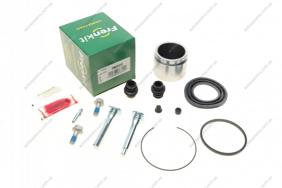 Ремкомплект супорта (переднього) Mitsubishi Eclipse 96-05(d=60mm)(Akeb)(+ поршен/направляюча)Super FRENKIT 760560 (фото 1)