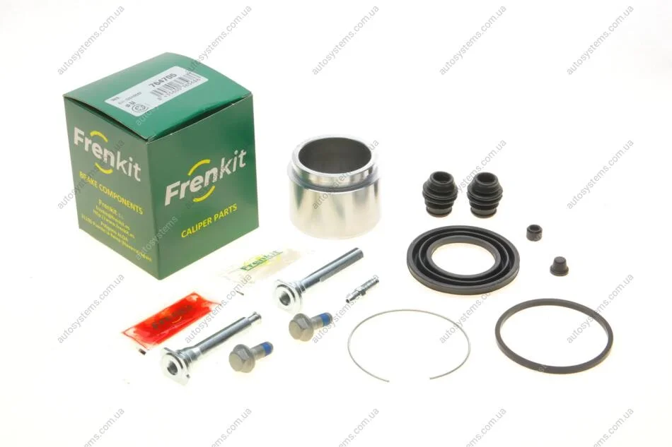 Ремкомплект супорта (переднього) Toyota Avensis 01-09 (d=64mm) (Akebono) (+поршень/направляюча) SuperKit FRENKIT 764705 (фото 1)