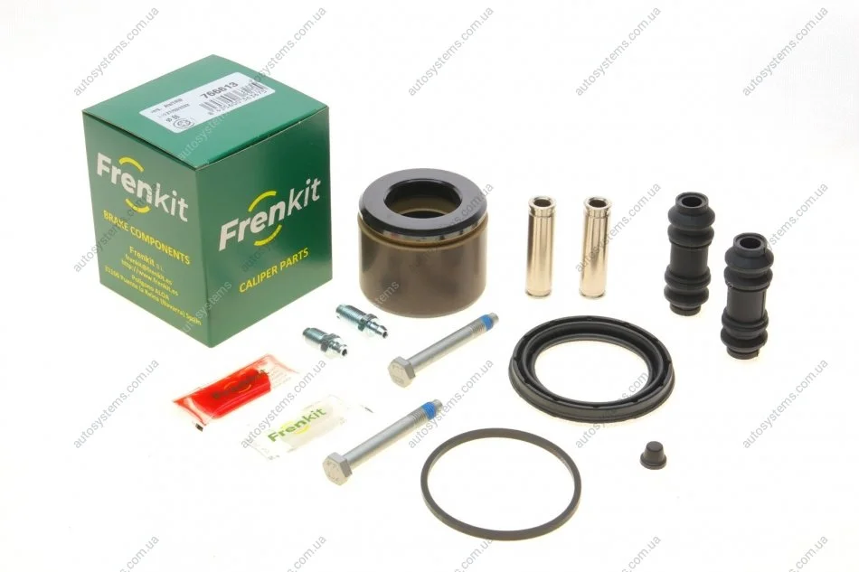 Ремкомплект супорта (переднього) Jeep Grand Cherokee/Wrangler 95-07 (d=66mm) (+поршень) (TRW) (+поршень/направляюча) SuperKit FRENKIT 766613 (фото 1)