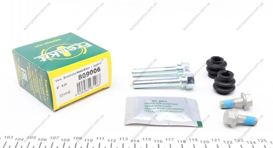 Направляюча супорта (переднього/заднього/к-кт) Toyota Avensis/Yaris 01-09 05-10 (Sumitomo) FRENKIT 809006 (фото 1)