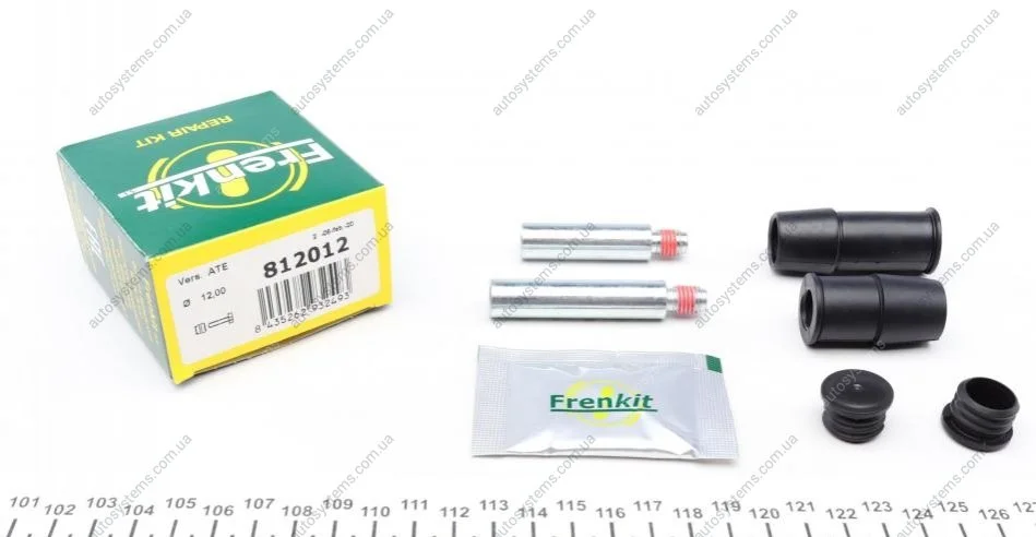 Направляюча супорта (переднього/к-кт) BMW 3(E90-92)/5(E60/E61)/Volvo XC90 02- (Ate) FRENKIT 812012 (фото 1)
