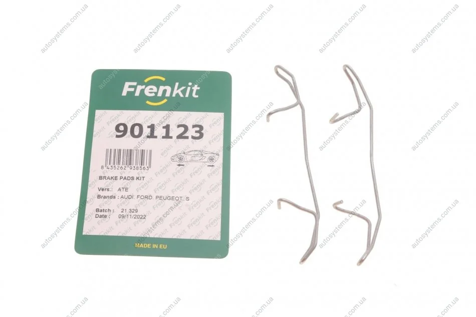 Планка супорта прижимна (к-кт) VW Passat 96-05 (Ate) FRENKIT 901123 (фото 1)
