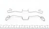 Планка супорта (переднього) прижимна (к-кт) Audi A6 97-05 (Ate) FRENKIT 901633 (фото 3)