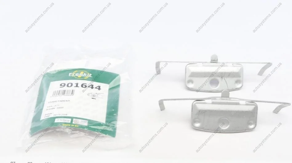 Планка супорта (переднього) прижимна (к-кт) BMW 7 (E65/E66/E67) 01-08 (Ate/Lucas) FRENKIT 901644 (фото 1)