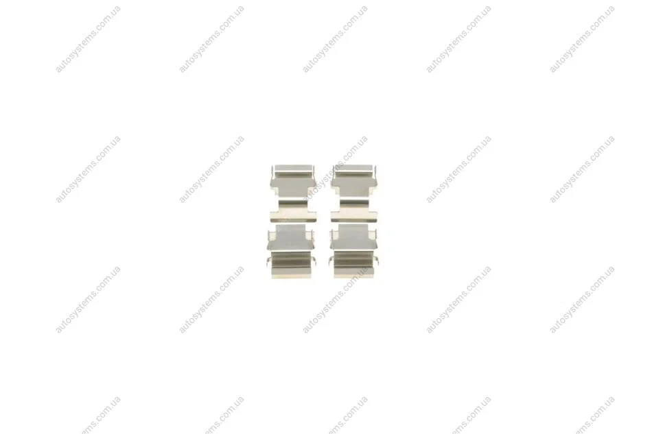 Планка супорта (заднього) прижимна (к-кт) Mitsubishi Outlander 03- (Akebono) FRENKIT 901673 (фото 1)