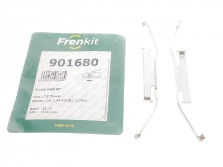 Планка супорта (переднього) прижимна (к-кт) VW T4/T5 90-09 (Ate) FRENKIT 901680