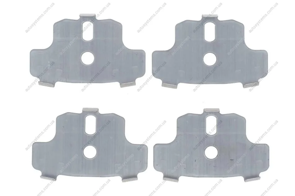 Комплект протискрипних пластин (задніх) Hyundai Elantra 00-06/Coupe 96-09/Kia Cerato 04-/Nissan Maxima 88-94 FRENKIT 940020 (фото 1)