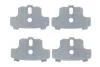 Комплект протискрипних пластин (задніх) Hyundai Elantra 00-06/Coupe 96-09/Kia Cerato 04-/Nissan Maxima 88-94 FRENKIT 940020 (фото 1)