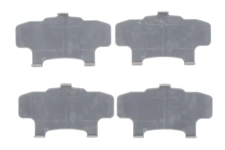 Комплект протискрипних пластин (передніх) Toyota Yaris/Echo 99-05 (OPTIFIT/NBK/Akebono) FRENKIT 940082