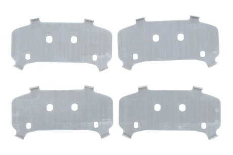 Комплект протискрипних пластин (передніх) Hyundai Elantra 00-06/Matrix 01-10 (Akebono) FRENKIT 940096