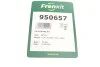 Комплект пружинок колодок ручника Renault Megane I -03 (203x38) Bendix FRENKIT 950657 (фото 10)