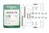 Комплект пружинок колодок ручника Renault Logan 1.4-1.6 05- (Lucas) FRENKIT 950678 (фото 2)