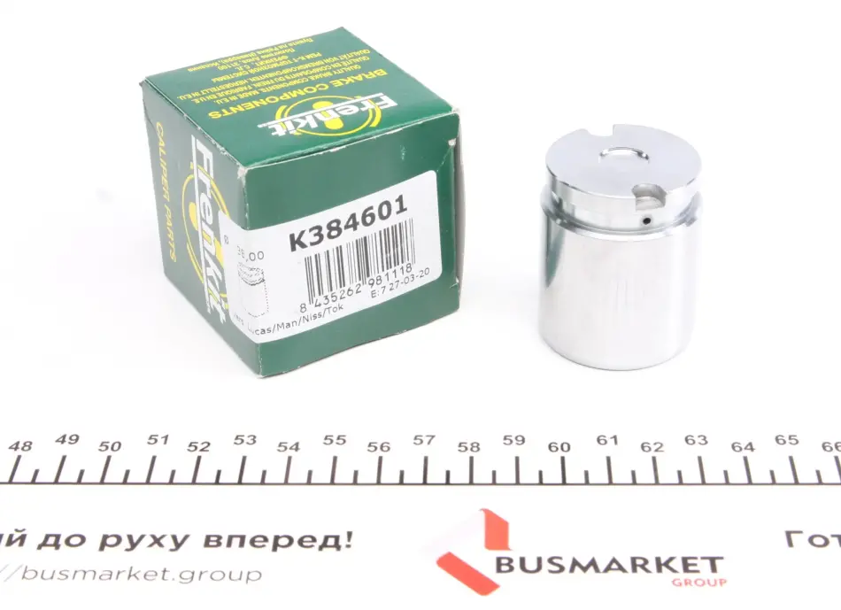 Поршень супорта (заднього) Toyota Auris/Yaris 05- (38x46.8mm) (Tokico)(з механізмом) FRENKIT K384601 (фото 1)