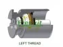 Поршень супорта (заднього) Renault Kangoo 97- (38x51mm) (Bosch) (L) (з механізмом) FRENKIT K385102L (фото 6)